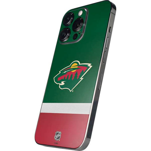 NHL Minnesota Wild Jersey iPhone 16 Pro Skin